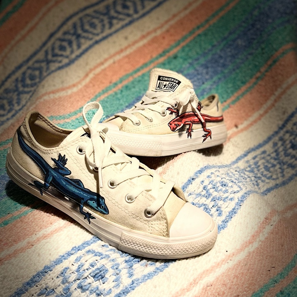 Junior Lizard Converse